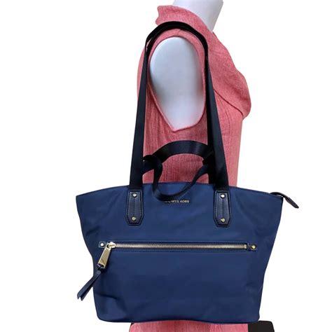 michael kors polly medium nylon tote|Polly Medium Nylon Tote Bag .